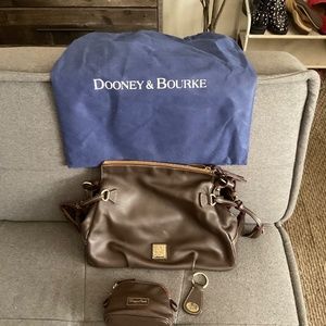 Dooney and Bourke brown leather purse